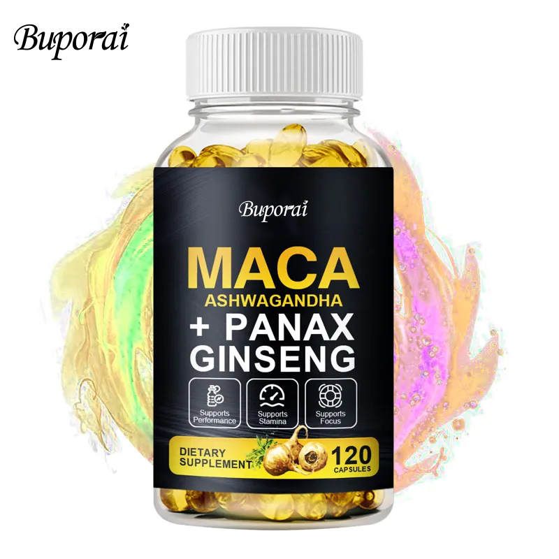 Valerian Root Capsule - Maca-Wurzelkapseln für Muskel-, Ausdauer-, Ausdauer- und
