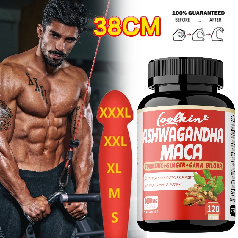 Valerian Root Capsule - Ashwagandha- und Maca-Ergänzungsmittel – unterstützen Stress,