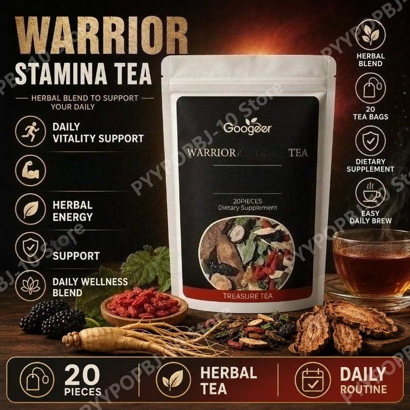 Herbal Wellness Supplement - Googeer Botanisches Kräuterergänzungsmittel-Mischung 20 Beutel mit