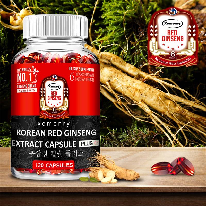 Valerian Root Capsule - Koreanisches rotes Ginseng-Ergänzungsmittel – unterstützt die