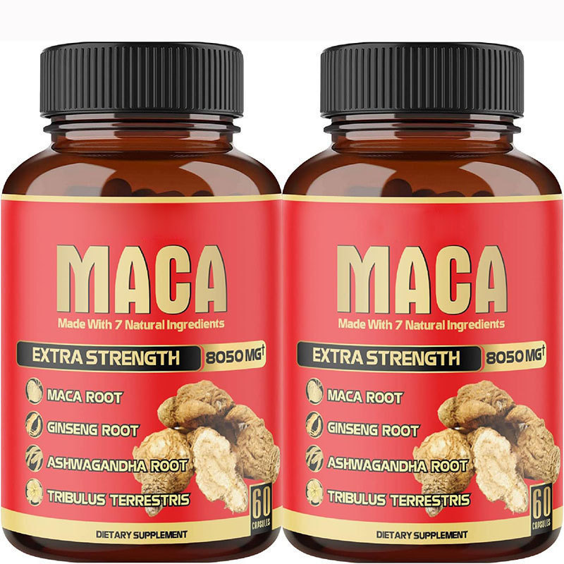 Valerian Root Capsule - 2 Stück 8050 mg organische schwarze