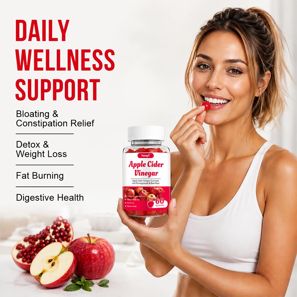 Apfelessig-Gummibärchen mit Gr – Herbal Wellness Supplement Bewertung und Preis
