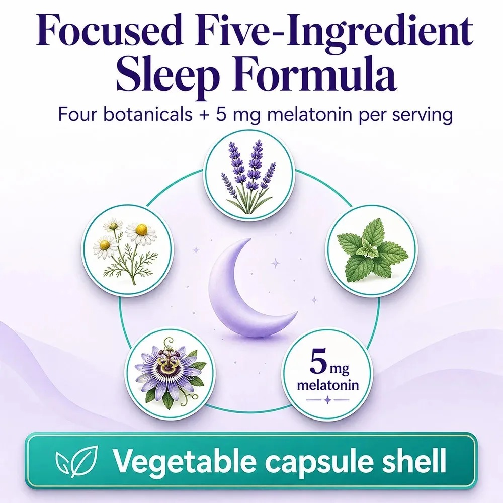 Melatonin 5g + Baldrianwurzel  – Valerian Root Capsule Bewertung und Preis