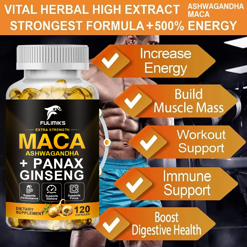 Premium Maca-Wurzel + Ginseng  – Valerian Root Capsule Bewertung und Preis