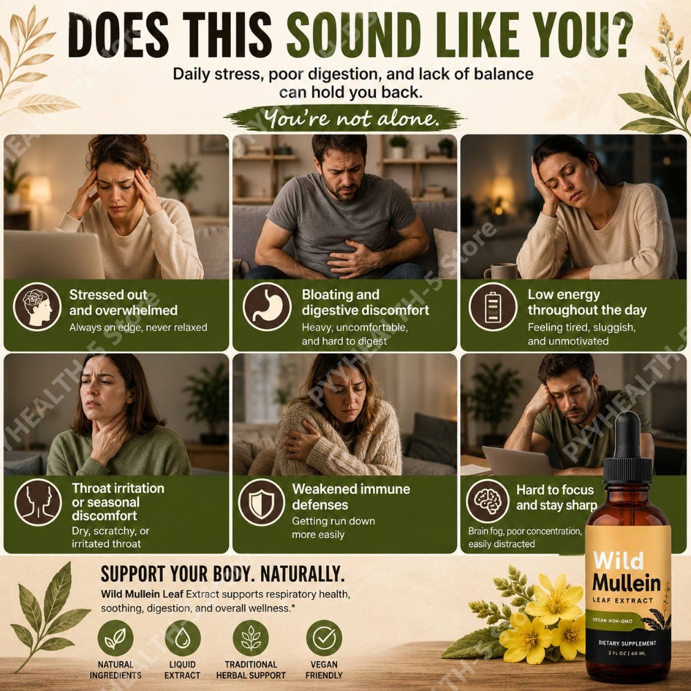 Wild-Mullein-Blätter-Tropfen m – Herbal Wellness Supplement Bewertung und Preis