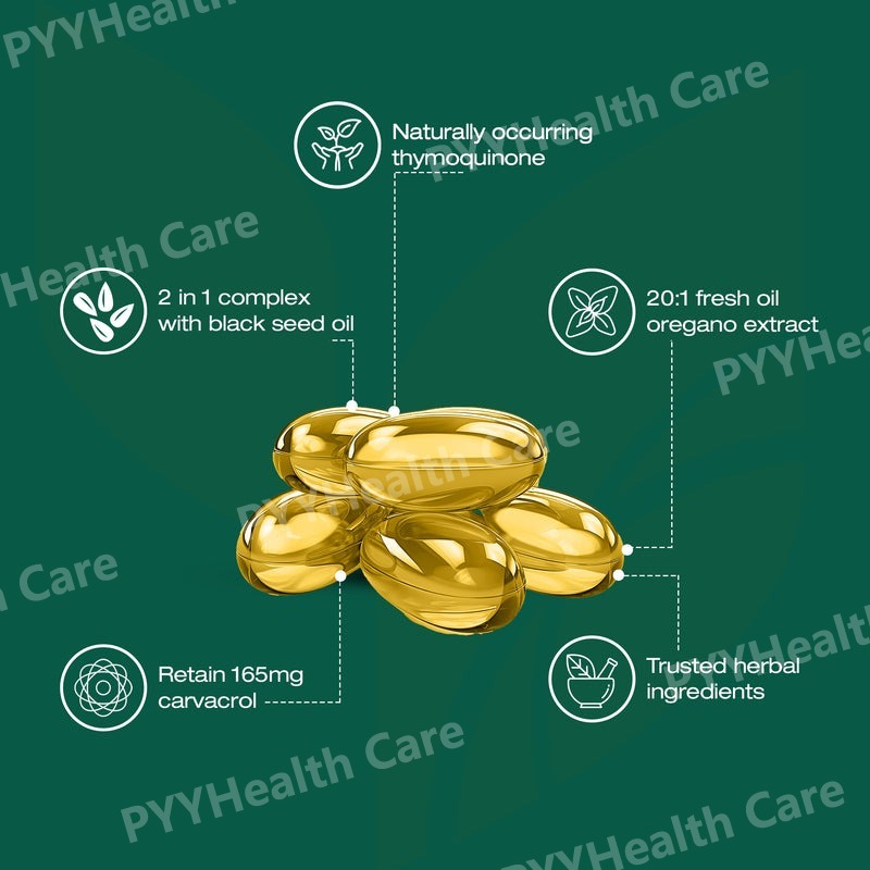 Oreganoöl mit Schwarzkümmelöl  – Herbal Wellness Supplement Bewertung und Preis