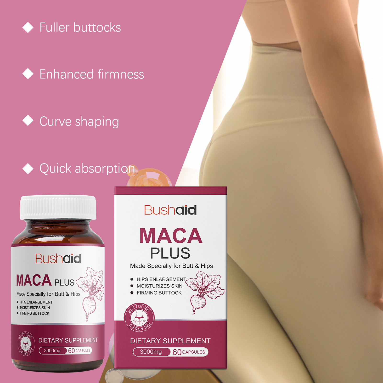 Natürliche pflanzliche Maca-Wu – Herbal Wellness Supplement Bewertung und Preis