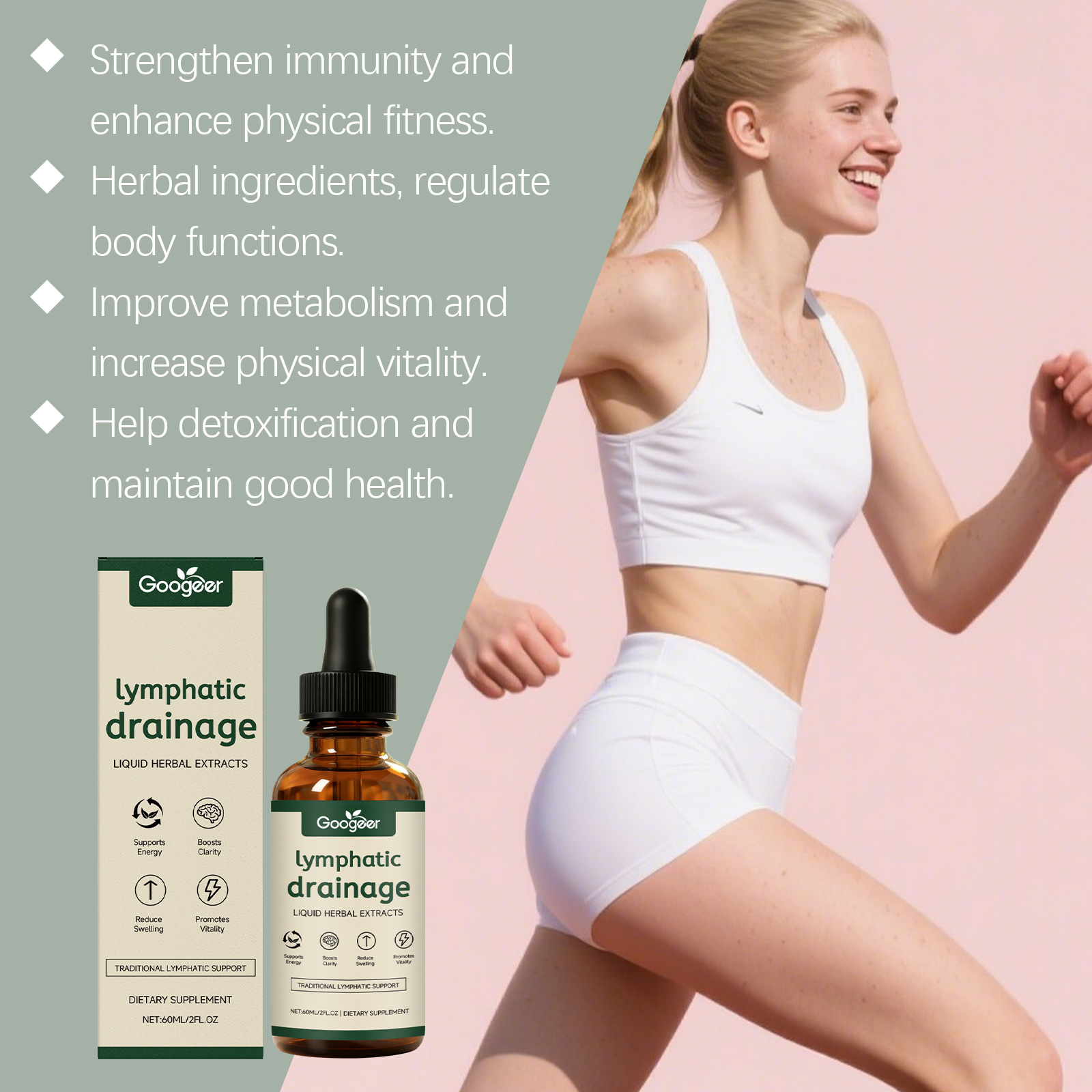 Lymphdrainage-Tropfen 11-in-1  – Herbal Wellness Supplement Bewertung und Preis