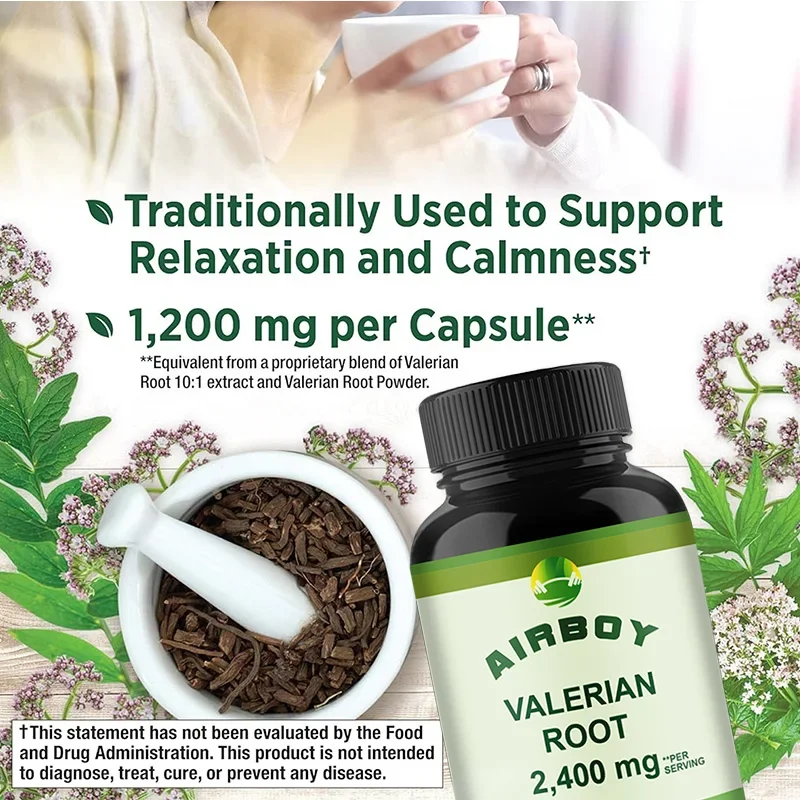 Baldrian Root – bietet Schlafu – Valerian Root Capsule Bewertung und Preis