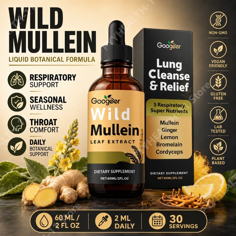 Mullein Flüssig-Tropfen Kräute – Herbal Wellness Supplement Bewertung und Preis
