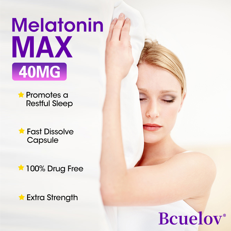 40mg Melatonin-Kapseln mit Kam – Valerian Root Capsule Bewertung und Preis